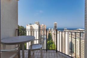 Residence Real Copacabana - 1618 - Piscina e Varanda com Vista